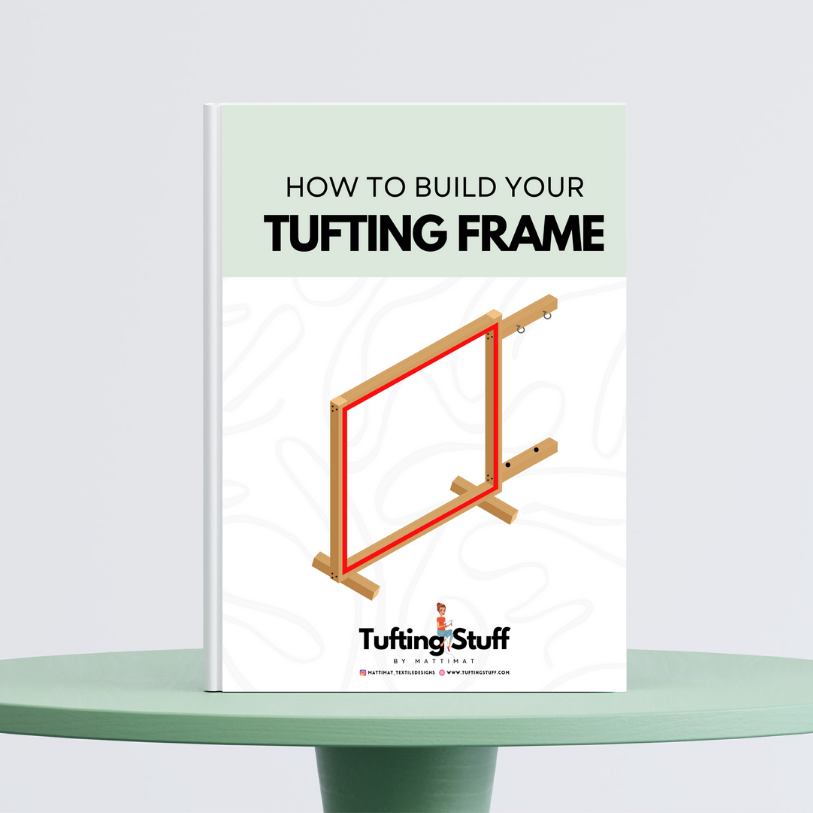 How to build a tufting frame manual