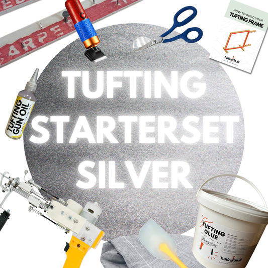 Tufting starterset Silver